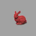 Mô hình thỏ Phục sinh Voronoi (Voronoi Easter Bunny) in 3D độc đáo - Thumbnail 3