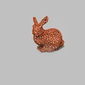 Mô hình thỏ Phục sinh Voronoi (Voronoi Easter Bunny) in 3D độc đáo - Thumbnail 6
