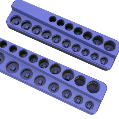 Bộ khay sắp xếp đầu khẩu socket 1/4 và 3/8 inch (SAE/Metric)
