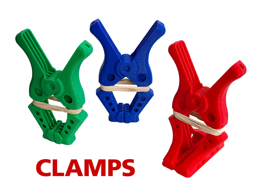 Kẹp (Clamps) In Tại Chỗ, Không Cần Supports - Image 1