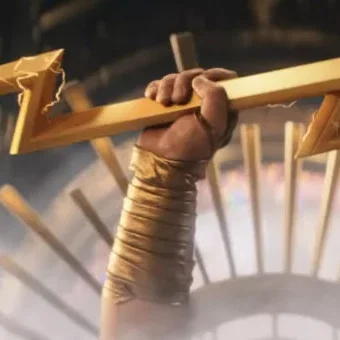 Mô hình 3D tia chớp Zeus Lightning Bolt cực chất cho Cosplay