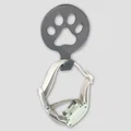 Móc Treo Dây Dắt, Vòng Cổ Cho Thú Cưng - Thiết Kế Hình Dấu Chân - Thumbnail 2