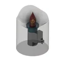 Nến LED (LED Candle) in 3D dùng LED tới 8 mm - Thumbnail 2