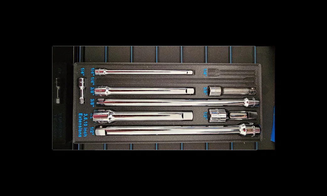 Gridfinity Craftsman Socket Extensions - Image 1