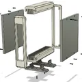 Giá để Build Plate 5 tấm — dùng cho K1 - Thumbnail 1