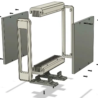 Giá để Build Plate 5 tấm — dùng cho K1