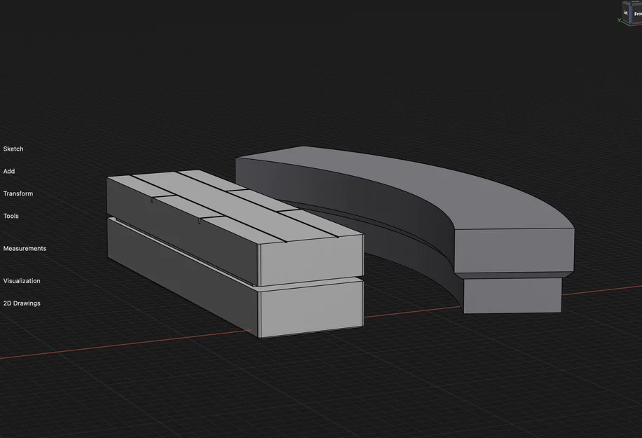 Bộ mô hình ghế tập trượt ván ngón tay Fingerboard 3D (Parkside & C-Bench) - Image 1