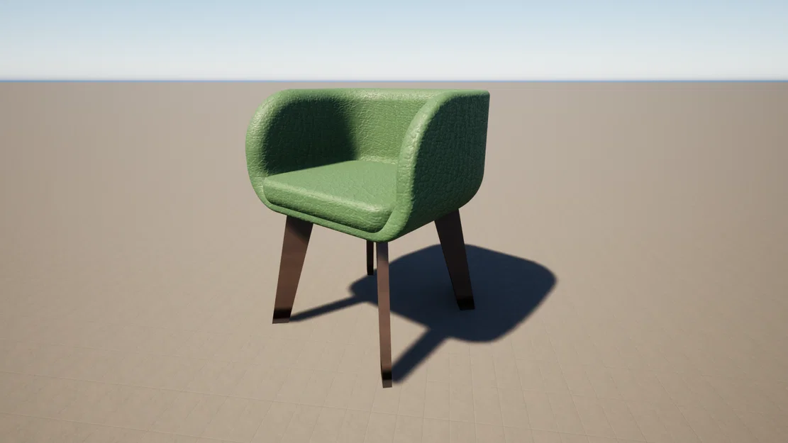 Ghế Thư Giãn (Lounge Chair) - File Model 3D Chất Lượng Cao - Image 1