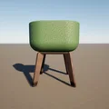 Ghế Thư Giãn (Lounge Chair) - File Model 3D Chất Lượng Cao - Thumbnail 4