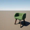 Ghế Thư Giãn (Lounge Chair) - File Model 3D Chất Lượng Cao - Thumbnail 9