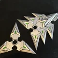 Mô hình phi tiêu Genji Shuriken - Phụ kiện 3D cho fan Overwatch - Thumbnail 2