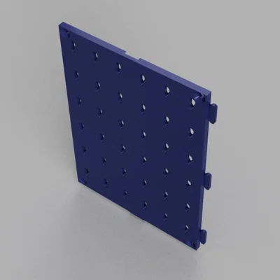 Bảng treo dụng cụ mô-đun 3D (Pegboard Organizer) 193.5x143.5mm