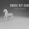 Horse kit card - Bộ kit card ngựa lắp ráp in 3D - Thumbnail 2