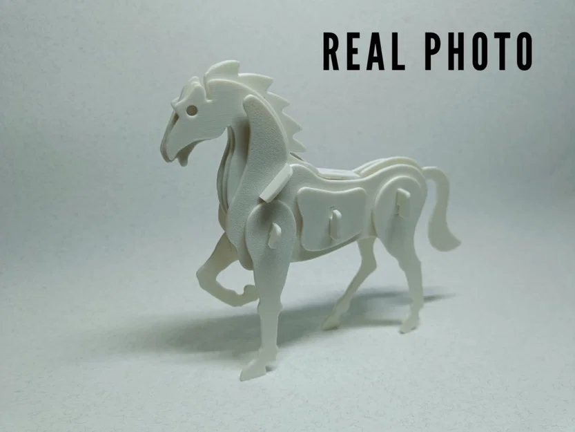Horse kit card - Bộ kit card ngựa lắp ráp in 3D - Image 5