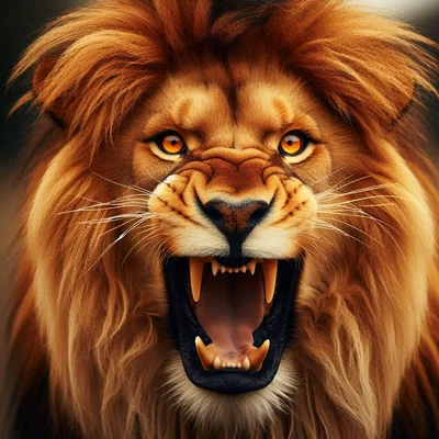 Sư Tử Gầm (Lion Roaring) - Hueforge