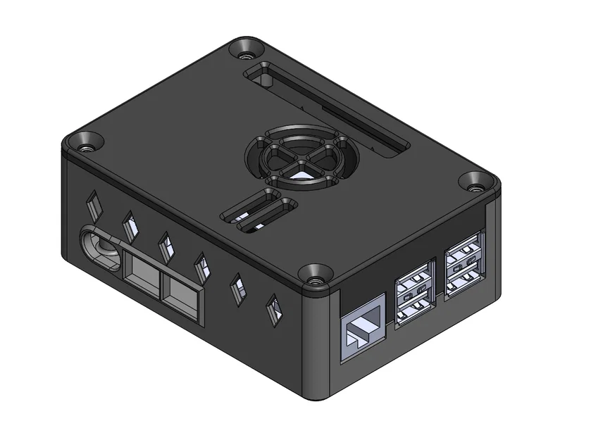 Case Raspberry Pi 5 dùng Active Cooler - Image 1