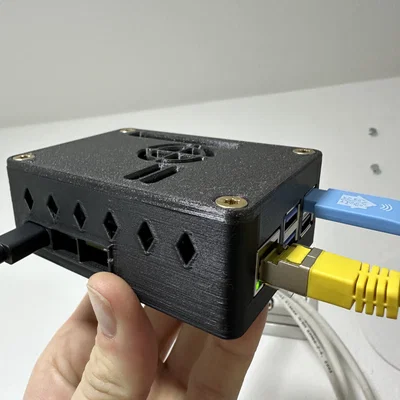 Case Raspberry Pi 5 dùng Active Cooler