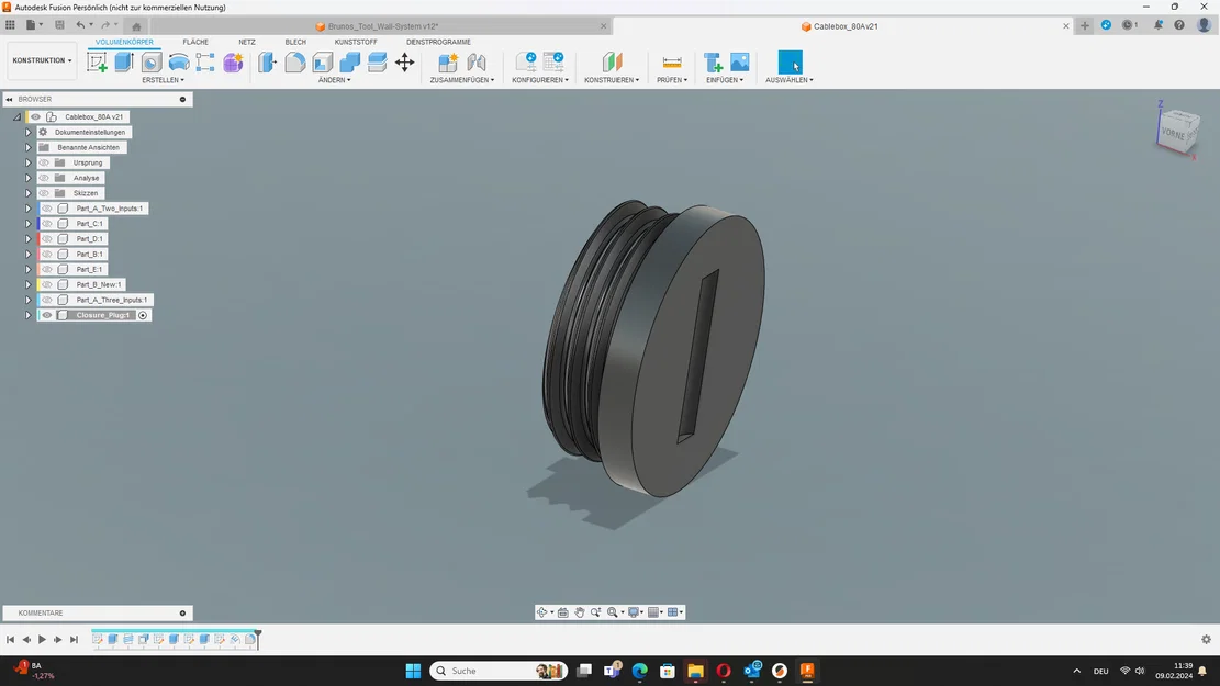 Nút bịt lỗ cho Junction Box kèm gasket (Bruno Germany) - Image 3