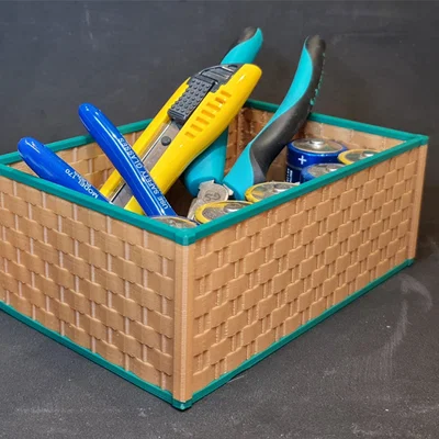 Woven Box – Hộp hoạ tiết đan