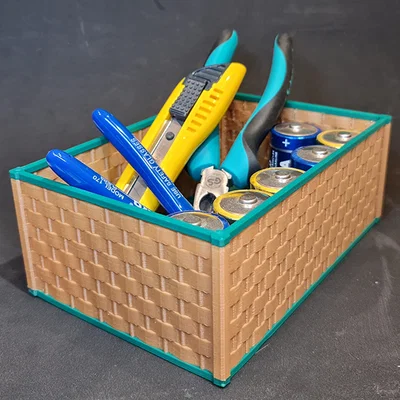 Woven Box – Hộp hoạ tiết đan