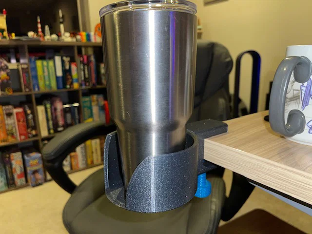Cup Holder Clamp 3 (NO SUPPORTS) – Kẹp bàn giữ ly (không cần supports) - Image 3