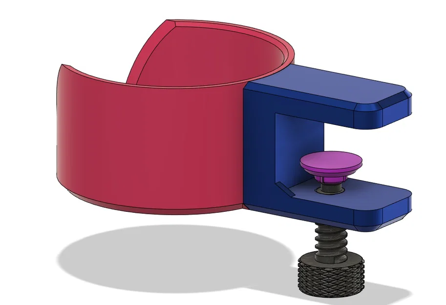Cup Holder Clamp 3 (NO SUPPORTS) – Kẹp bàn giữ ly (không cần supports) - Image 11