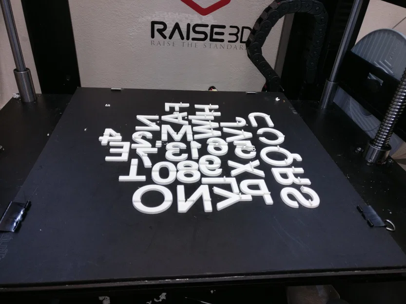 Chữ cái và chữ số cho bảng Letterboard (phụ tùng thay thế) - Image 3