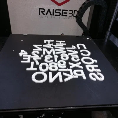 Chữ cái và chữ số cho bảng Letterboard (phụ tùng thay thế)