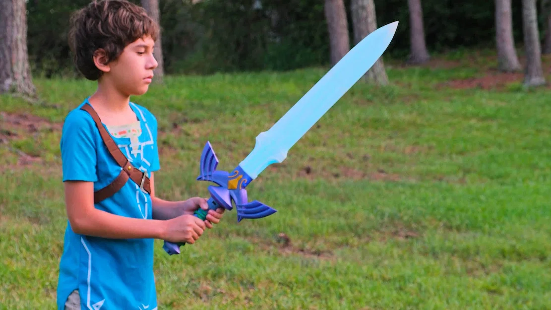 Master Sword RP2040 – Kiếm Master dùng Feather RP2040 PropMaker - Image 1