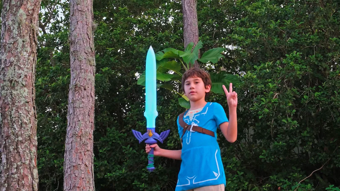 Master Sword RP2040 – Kiếm Master dùng Feather RP2040 PropMaker - Image 3