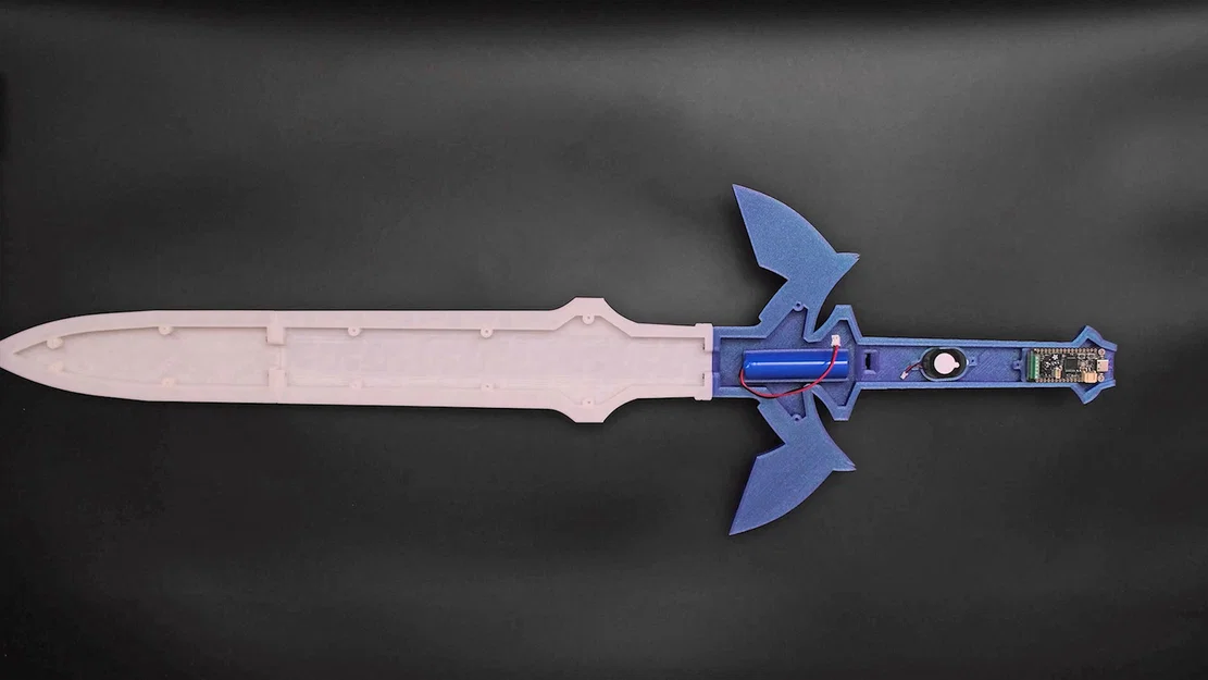 Master Sword RP2040 – Kiếm Master dùng Feather RP2040 PropMaker - Image 6