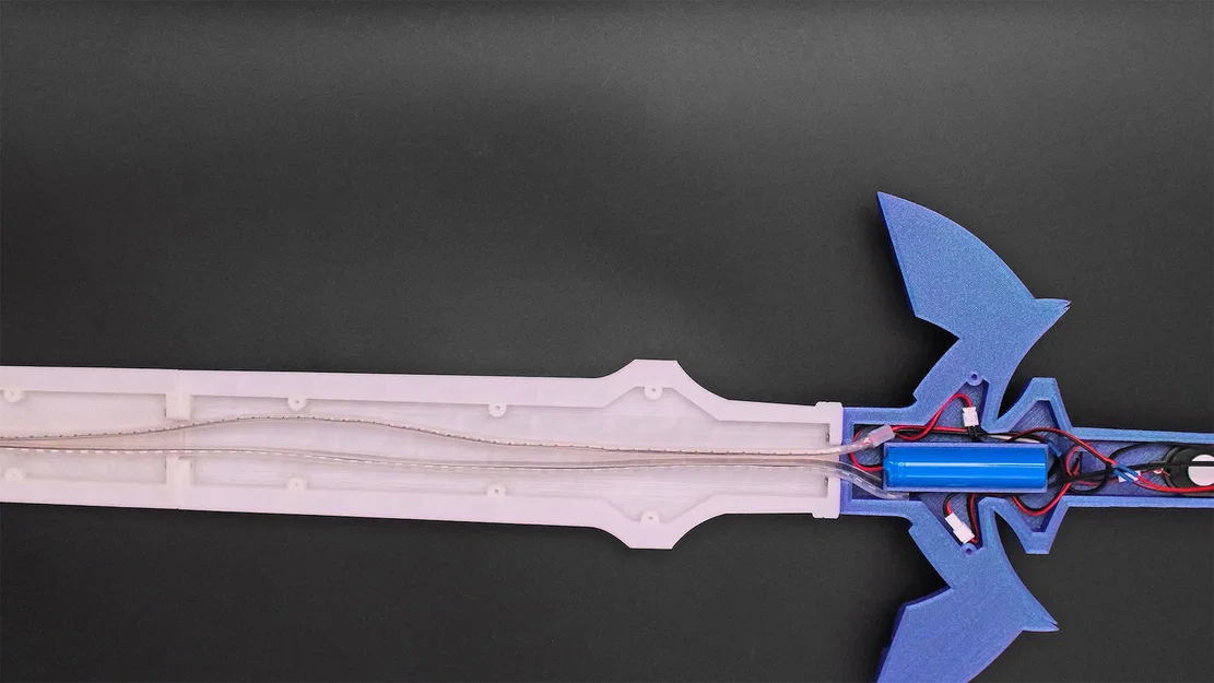 Master Sword RP2040 – Kiếm Master dùng Feather RP2040 PropMaker - Image 15