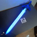 LED Zelda Master Sword Remix (Kiếm Master Sword gắn đèn LED) - Bản Remix - Thumbnail 1