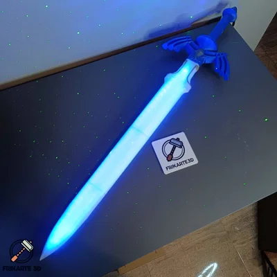 LED Zelda Master Sword Remix (Kiếm Master Sword gắn đèn LED) - Bản Remix