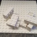 Đế gắn gạch lắp ráp (LEGO Like Plates) tùy chỉnh kích thước in 3D - Thumbnail 1
