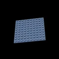 Đế gắn gạch lắp ráp (LEGO Like Plates) tùy chỉnh kích thước in 3D - Thumbnail 5