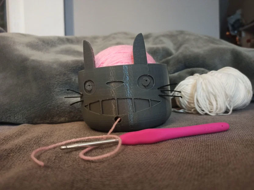 Tô đựng cuộn len Totoro (Totoro Wool ball bowl) - Image 3