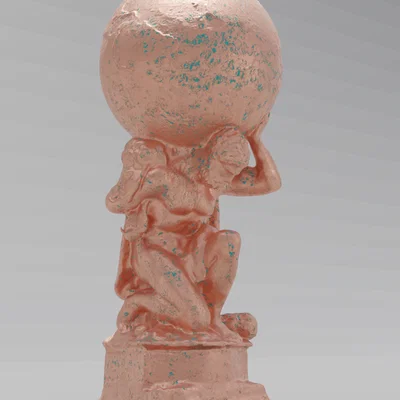 Hercules/Atlas nâng đỡ bầu trời