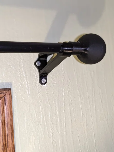 Giá đỡ thanh treo rèm (Curtain Rod Bracket) - Image 3