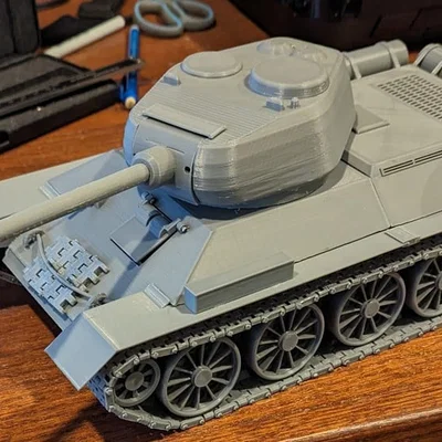 Another T34 Tank - 1/20 scale (Xe tăng T34 tỉ lệ 1/20)