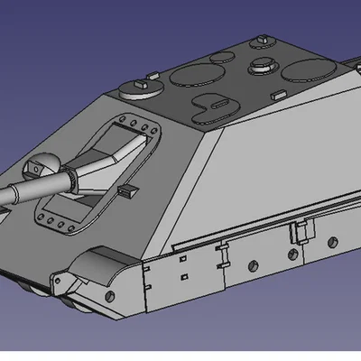 Xe tăng Another Jagdpanther Tank tỉ lệ 1/20