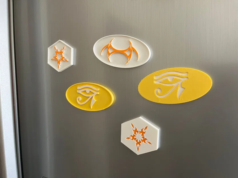 Biểu tượng Goa’uld Stargate & Nam châm tủ lạnh - Image 4