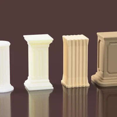 Bộ Chân Đế Trưng Bày Mô Hình (Piedestal set) Đẹp Mắt Cho Figure