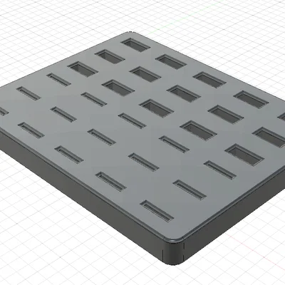 Khay 3D đựng USB, thẻ SD và micro SD gọn gàng