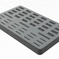 Khay 3D đựng USB, thẻ SD và micro SD gọn gàng - Thumbnail 4