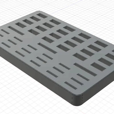 Khay 3D đựng USB, thẻ SD và micro SD gọn gàng