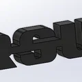 Móc khóa in 3D logo URSUS độc đáo - File in STL - Thumbnail 1