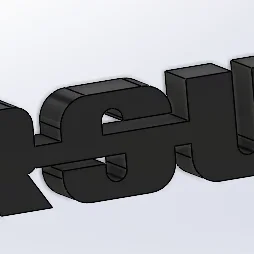 Móc khóa in 3D logo URSUS độc đáo - File in STL