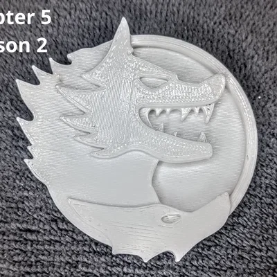 Mô hình huy hiệu Cerberus Fortnite 3D (Fortnite Medallion) cực chất