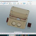 Hộp junction box 4 ngõ vào kèm gioăng (gasket) in 3D - Thumbnail 3